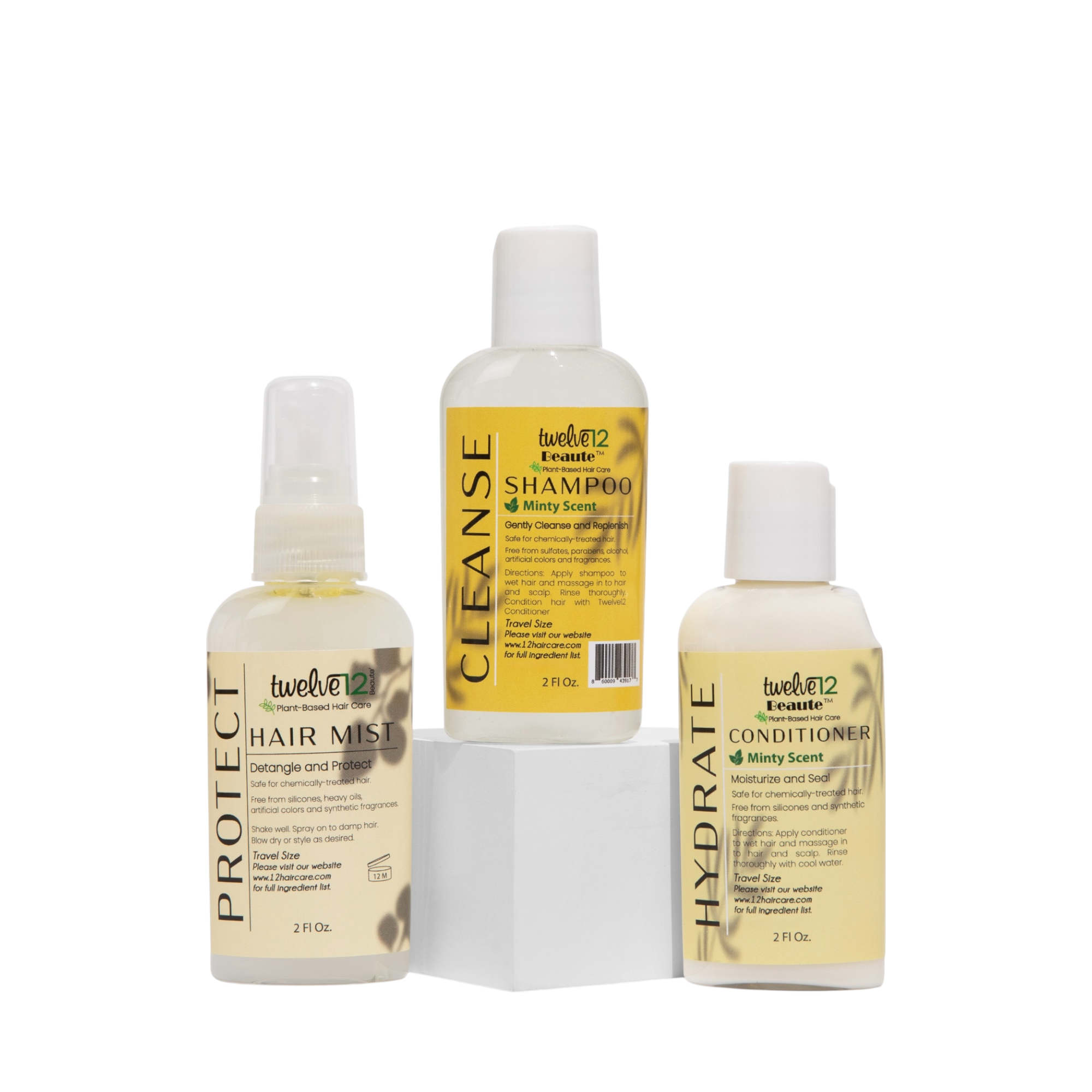 Clarifying Travel Size Kit (Mint Scent) | Twelve12Beaute