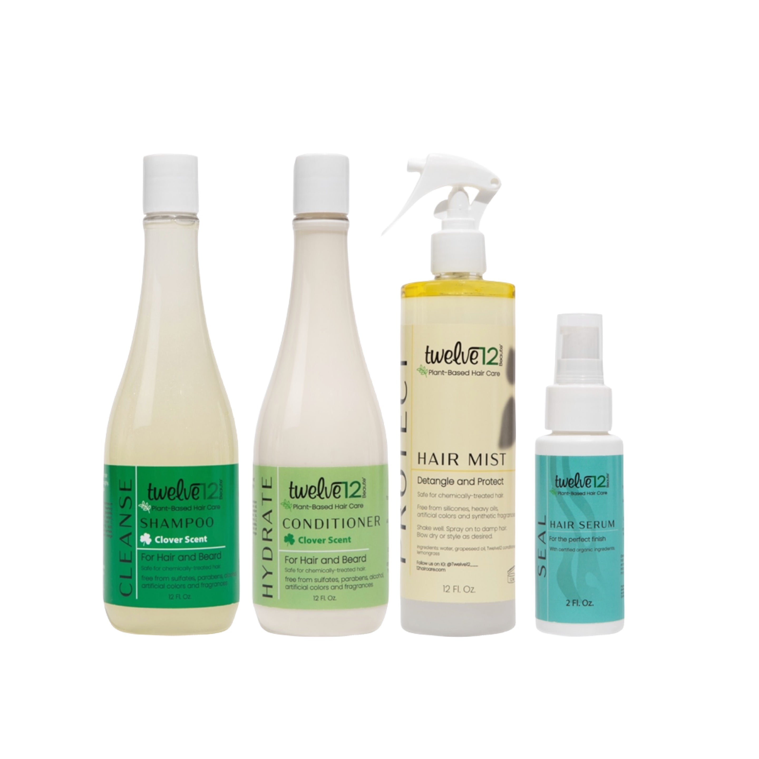 トリートメント twelve12 Silk Press Kit Clover Scent (Clarifying) | Twelve12Beaute