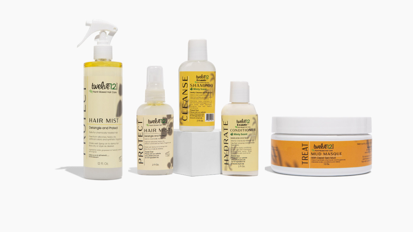 トリートメント twelve12 Twelve12 Complete Hair Health Kit Mint Scent (Clarifying