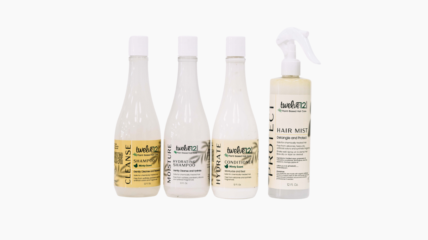 トリートメント twelve12 Twelve12 Complete Hair Health Kit Mint Scent (Clarifying